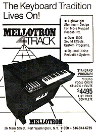 MELLOTRON 4TRACK広告